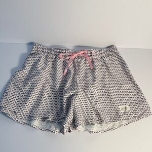 Disney Animator’s Sleep Shorts Pink Patterned Women’s Lounge Size M